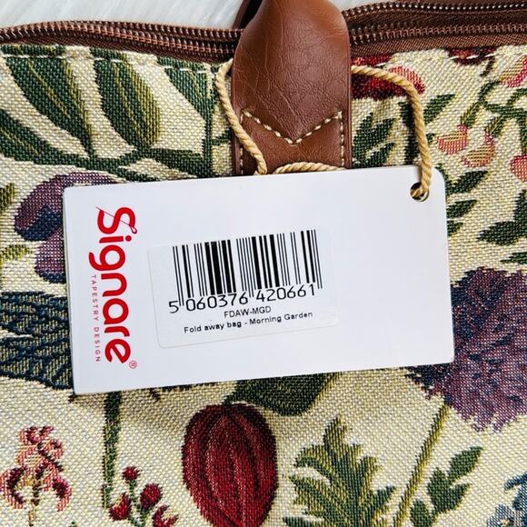 Signare Morning Garden Fold Away Bag - Picture 6 of 6